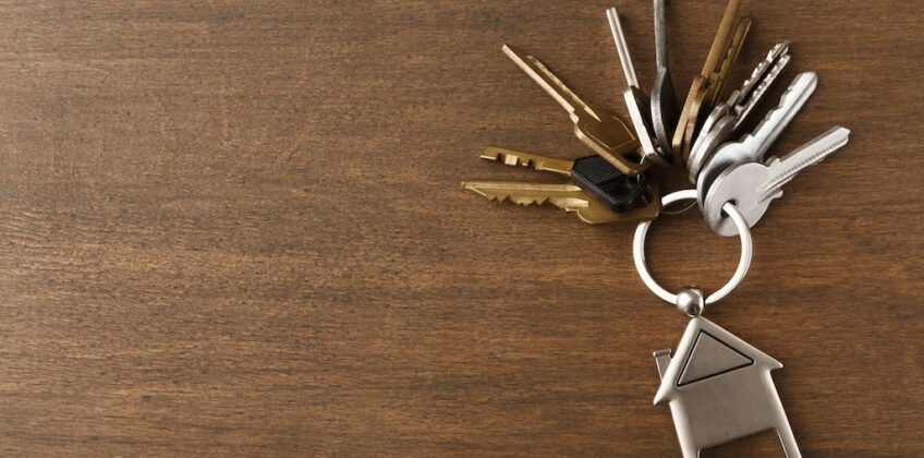 bunch-of-keys-with-house-shaped-keychain-on-white-pd93rmf Can My Partner Take Half Of My House?